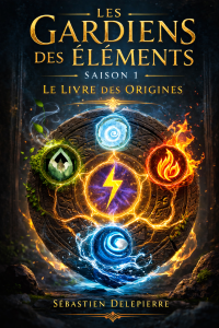 Illustration du livre Les Gardiens des Éléments – Le livre des Origines (Collector Saison 1) – Les Gardiens des Éléments