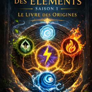 Illustration du livre Les Gardiens des Éléments – Le livre des Origines (Collector Saison 1) – Les Gardiens des Éléments